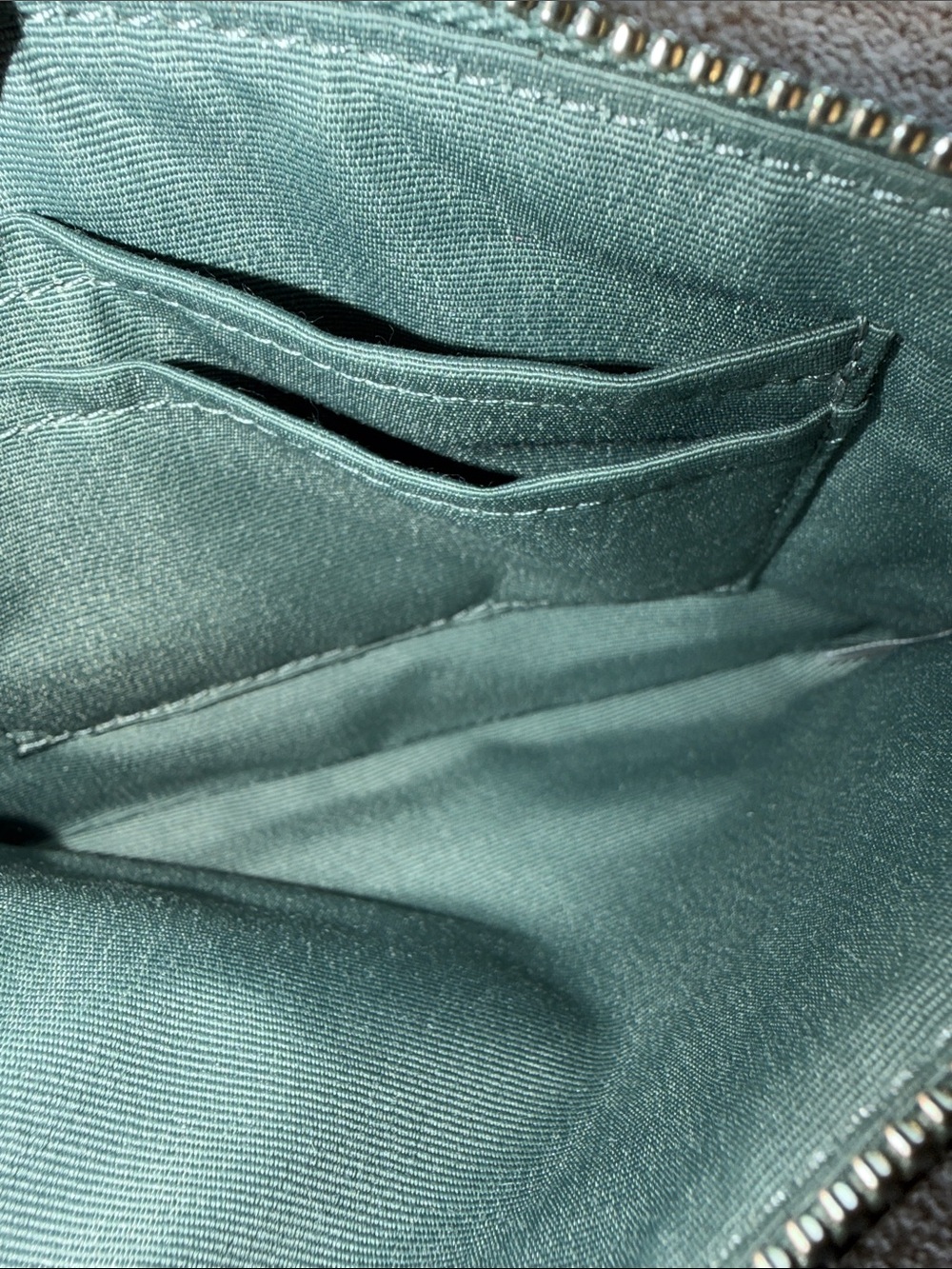 Coach Crossgrain Corner Zip Wristlet - Picture 3 of 3